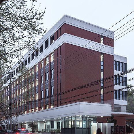 The No.2 Teaching Building of High School Affiliated to Fudan University