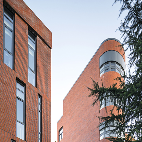 Transformation of the Facade of Boxue Building in High School Affiliated to Fudan University